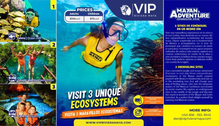 Mayan Adventure - Vip Riviera Maya